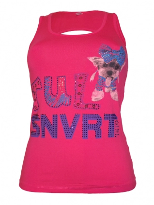 divatos kivágott hátú top
