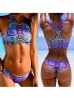 féltangás mintás divat bikini