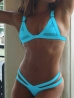 divat neon bandázs bikini