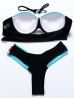féltangás színes divat bikini