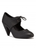 fekete elegáns női cipő