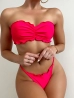 piros tanga bandázs bikini