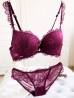 csipke push up fehérnemű szett