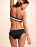 fekete fehér bandázs bikini