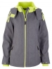 kapucnis softshell kabát