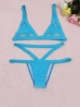 divat neon bandázs bikini