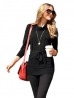 divatos kötött női pulóver