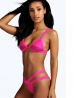 divat neon bandázs bikini