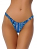apró virágos bikini tanga
