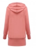 divatos kapucnis női pulóver