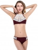 horgolt csipkés bikini